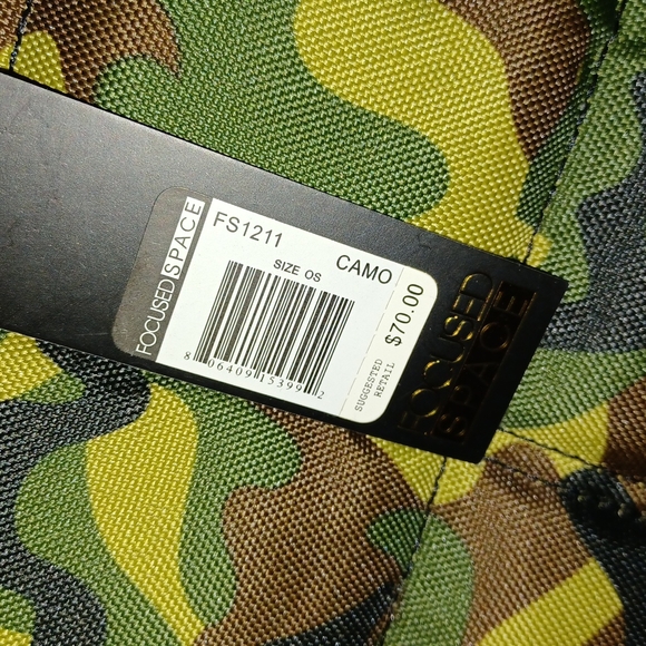 Focused Space camouflage tote/messager bag - Picture 2 of 12